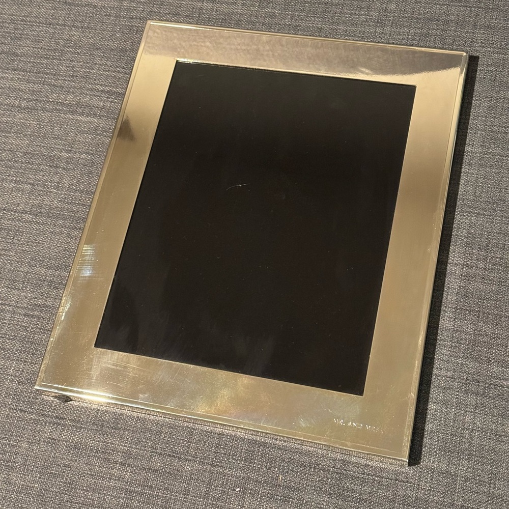 Kate Spade Darling Point Silver Picture Frame 8x10